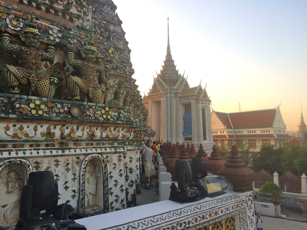 Chris at Wat Arun