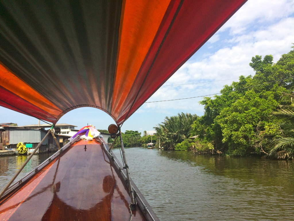 Canal tour in Bangkok