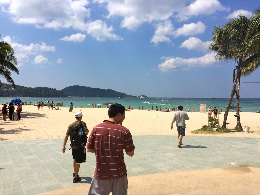 Yuu Koyama, Patong Beach