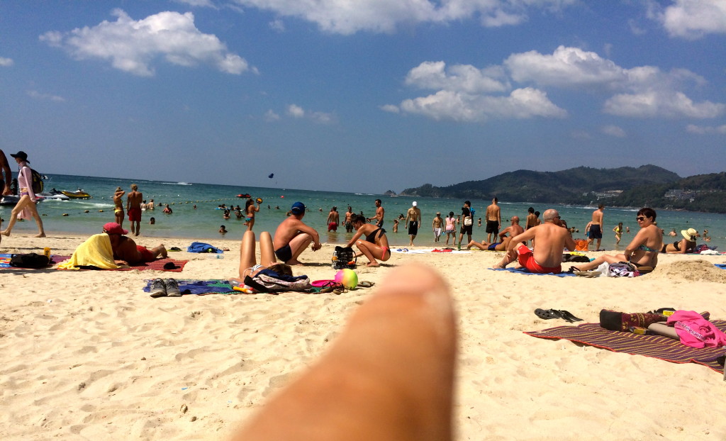 Eli at Patong Beach